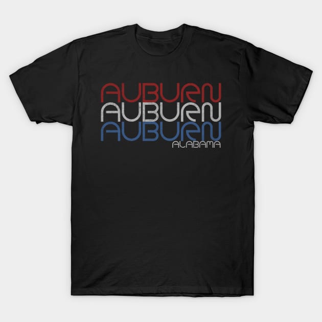 Auburn Alabama T-Shirt by RAADesigns